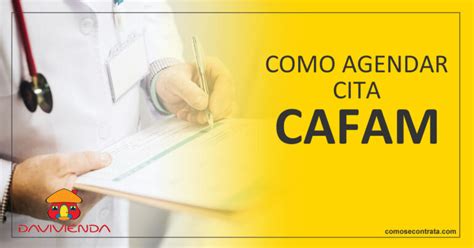 pagina de cafam para sacar citas|Cafam en Línea